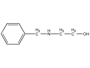 n-苄基乙醇胺结构式