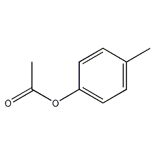 乙酸对甲酚酯结构式