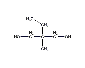2-乙基-2-甲基-1,3-丙二醇结构式