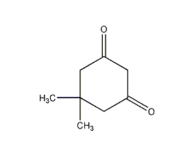 5,5-二甲基-1,3-环已二酮结构式