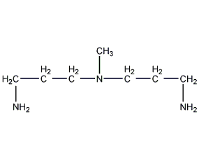 n,n-双(3-氨丙基)甲胺结构式