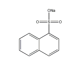 1-萘磺酸钠盐结构式