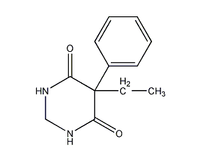 5-乙基-5-基-二氢-4,6(1h,5h)-嘧啶二酮结构式