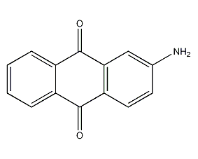 2-氨基蒽醌结构式