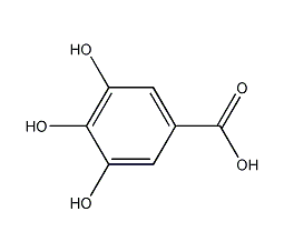 3,4,5-三羟基甲酸结构式
