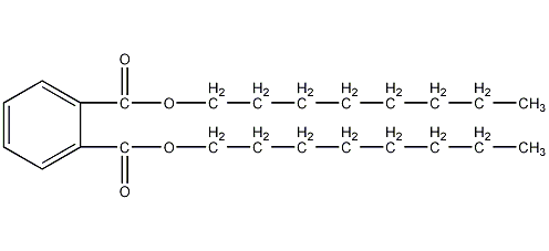 邻苯二甲酸二正辛酯结构式