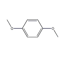 1,4-二甲氧基苯结构式