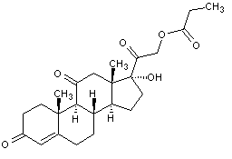 可的松结构式