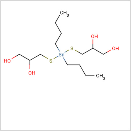 CAS 68298-38-4 二丁锡双(1-硫甘油) DI-N-BUTYLBIS(1-THIOGLYCEROL)TIN