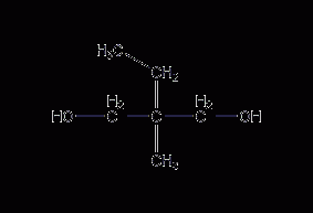 2-乙基-2-甲基-1,3-丙二醇结构式