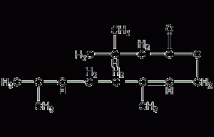 异戊酸香叶酯结构式