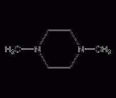 N,N'-二甲基哌嗪结构式