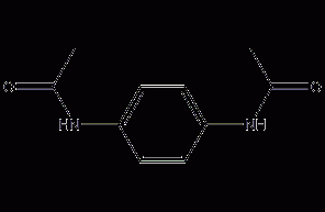 N,N'-对苯乙烯二乙酰胺结构式