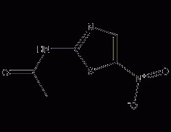 醋胺硝唑结构式