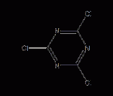 氰脲酰氯结构式