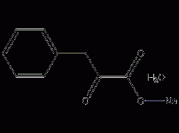 苯丙酮酸钠单水结构式