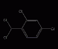 2,4-二氯-1-(二氯甲基)苯结构式