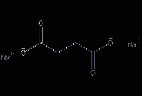 琥珀酸二钠结构式