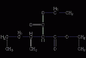 1-甲基丙基丁二酸二乙酯结构式