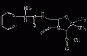 氨苄西林结构式