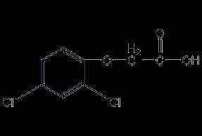 2,4-二氯苯氧乙酸结构式