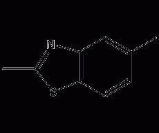 2,5-二甲基苯并噻唑结构式