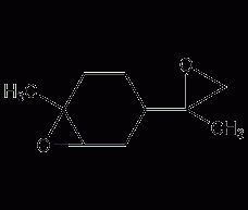 1-甲基-4-(2-甲基环氧乙烷基)-7-氧杂双环[4.1.0]庚烷结构式